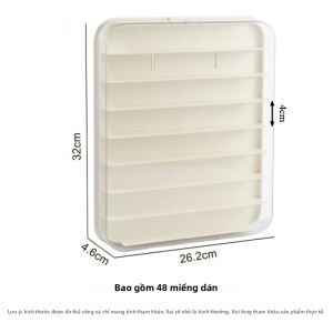 Hộp Đựng Tượng Nhỏ Treo Tường Trong Suốt Chống Bụi Chất Liệu PET Dùng Để Trưng Bày Đồ Sưu Tầm Búp Bê