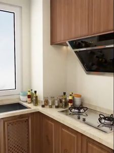 Kitchen Cabinet Shelf Organizers Stackable Seasoning Jar Storage Rack Table Desktop Storage Rack Table Organizer Rak Dapur收纳架