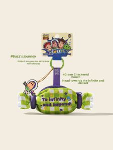 LONGKUI | Toy Story 5 Buzz Lightyear Candy Style Zero Wallet Accessory