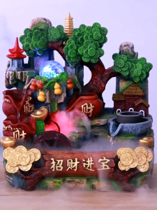 น้ำตกจำลอง ของขวัญ เสริมฮวงจุ้ย เสริมความเฮงปังตลอดทั้งปีสำหรับ แต่งบ้าน แต่งสวน เสริมฮวงจุ้ยเรียกทรัพย์