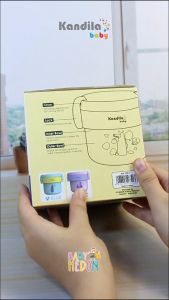 KANDILA BABY STAINLESS JAR 450ML / KDL 022-7 / KOTAK BEKAL MAKANAN UNTUK ANAK / TEMPAT BEKAL TAHAN PANAS UNTUK ANAK / WADAH MAKAN STENLIES / WADAH MAKANAN ANTI TUMPAH