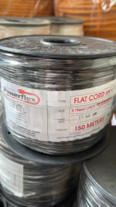 Boston/Powerflex Flat Cord 150M #12 #14 #16 #18 #22 White/Black 100% Pure Copper Cable Wire