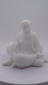 [Modern Desi Decor] 3D Printed Guru Nanak Dev Ji Statue – Bright Pop Colors
