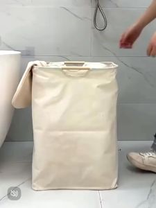 Laundry Basket Foldable Storage Basket Dirty Clothes Basket Bakul Baju Kotor Laundry Large Size Ins Style 髒衣籃 可折疊