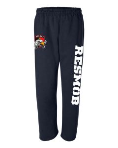 Celana Trening Sweatpant Panjang/Kolor Pendek Logo RESMOB