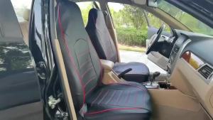 PU Leather Car Seat Covers For Front Seats Car Interior Accessories All-season Auto Seat Covers Fit for Most Cars Universal