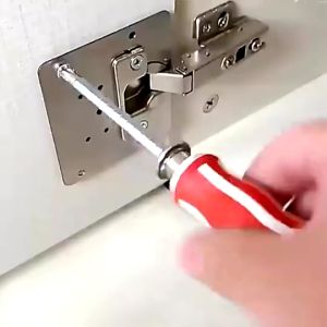 Plat Engsel Lemari Kabinet & Penguat Stainless Steel