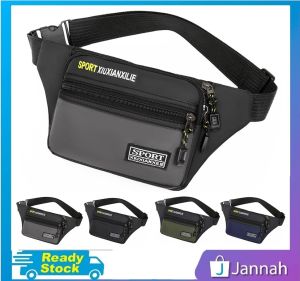 Jannah Sport XIU Exercise Pouch Waist Belt Jogging Phone Waist Chest Women Men Sling Bag 10R2