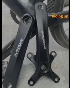 BKstarsBicycle Crank Set 3 in1 104 BCD 32-38t CNC Untralight Crank Arm MTB/Road Crankset Bottom axi