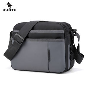 AUOTE Mens Bag Fashion Single-shoulder Bag Multi-pocket Mens Messenger Bag Casual Handbag Mens Bag Backpack Portable Crossbody Bag Small Bag Business Briefcase