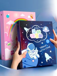 MONLEYTA | Hộp lưu trữ tập lưu trữ bằng giấy A4 A3 cho học sinh tiểu học Hộp lưu trữ hình ảnh trẻ em Hộp lưu trữ tác phẩm nghệ thuật của bé gái và bé trai