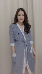 Kimono Handuk Dewasa 45-65 kg / Motif Paris / Monodyshop