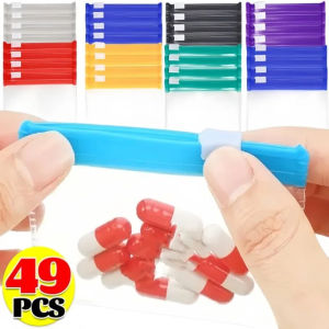 Dizoey tái sử dụng thuốc Túi Protable du lịch Jewel Pouch y học túi dây kéo không thấm nước tự con dấu Viện trợ đầu tiên cung cấp đồ trang sức túi lưu trữ