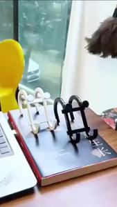 Seeko Multifunction Hook No Punch Wall Hanging Bathroom Towel Rack Mobile Phone Holder 1 Piece