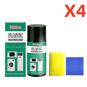 Dung Dịch Làm Mới Đồ Nhựa Gia Dụng JAKEHOE 100ML Loại Bỏ Ố Vàng Đánh Bóng Sáng Sửa Chữa Vết Xước Cho Đồ Gia Dụng Phòng Tắm Bảo Dưỡng Hàng Ngày