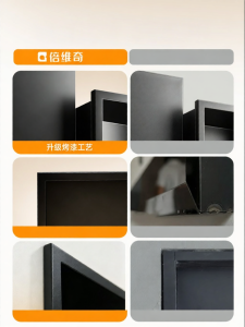 BEIQIVI | Stainless Steel Wall Niche For 85 Inch TV Bathroom