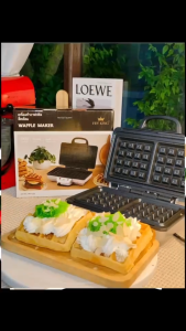 fry king รุ่น FR-C23 เครื่องทำวาฟเฟิลสี่เหลี่ยม มอก.1641-2552