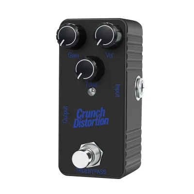 Electric Guitar Effects Pedal Mini Single Type Crunch Distortion Classic Chorus Delay Digital Delay