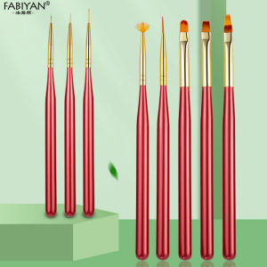 Nail Art Brush UV Gel Polish Painting Drawing Flower Liner Brushes Pen Nail Art Set
