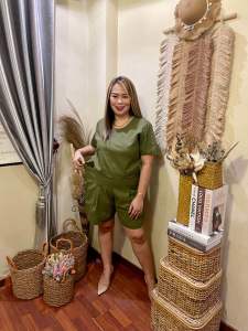 CHRISTA PLUS SIZE LINEN COORDS WITH POCKETS | RITCHROX RTW SHOP