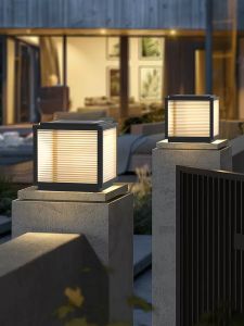 VINCAN | Waterproof Solar Outdoor Pillar Light