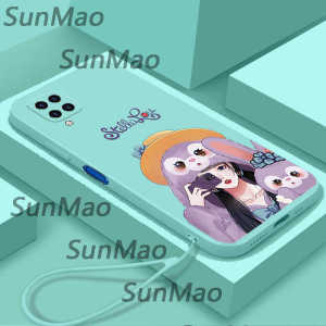 ốp lưng Samsung A12 M12 F12 Thiết kế phim hoạt hình Silicone Soft Shell TPU Vỏ chống sốc Vỏ bảo vệ máy ảnh