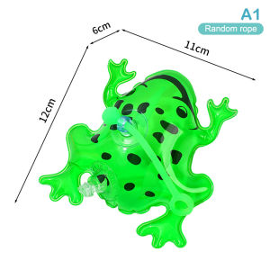 【11/20cm Inflatable Frog Luminous Balloons Swimming Pool Party Water Game Balloons Beach Sports Shower Frog Kids Fun Toy】