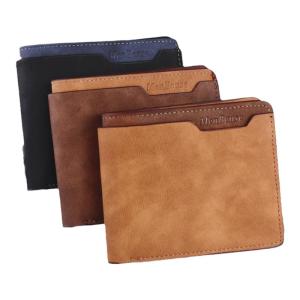 MLZH | Ultra Thin Waterproof Suede Bifold Wallet