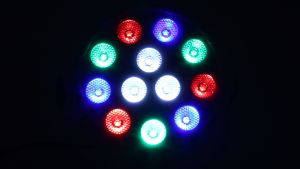 SHEHDS 36W RGBW LED Mini Par Light With DMX512 for Liveshow Wedding Disco Party Decoration Stage Lighting