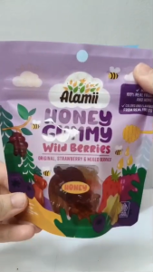 ALAMII HONEY GUMMY 40gram RASA TROPICAL RUSH ATAU WILD BERRIES PERMEN GUMMY