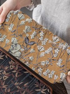 Waterproof Tapestry Rectangular Tea Ceremony Dry Foam Table Mat Zen Style Retro Tea Way Accessories Chinese New Style