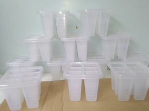 Cetakan es lilin plastik 6 lubang / My plast / Plastik
