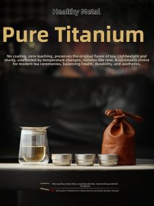 JIXIANSHENG | Portable Double Insulated Travel Tea Set