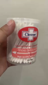 Cleene Premium Cotton Buds Regular Tips 200s - NEW PACKAGING