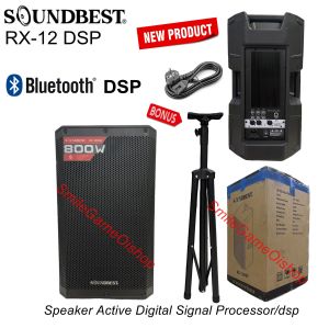 Speaker Active Professional Soundbest RX12 dsp Speaker Aktif Digital Signal Processor DSP