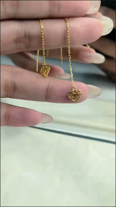 【TR】916 Gold Thread Earring | 916金耳线 (100% AUTHENTIC)