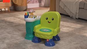 Fisher-Price Toddler Toy Laugh & Learn Song & Story Learning Chair with Music Lights & Activities for Kids Ages 1+ Years
