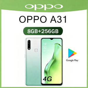 OPPO | OPPO A31 New Android 4G LTE Smartphone 6.5‑inch HD Full Screen 8GB RAM 256GB ROM Big Memory 4230mAh Battery Dual SIM Phone