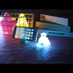 MixHome Big Hero 6 BayMax LED Night Light Decoration Table Lamp 7 Color Change Table Desk Lamp Bedroom Decoration Amazing Kids Baby Toy Gift