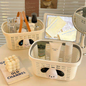 ถังเก็บของแบบพกพา ชั้นวางของตกแต่งโต๊ะ เครื่องเขียน เครื่องประดับ ถังเก็บของสำหรับขนม ถังเก็บของสำหรับเครื่องสำอาง ถังระบายน้ำ