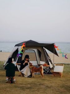 Vidalido Hexagon Family เต๊นท์กางอัตโนมัติ เหมาะสำหรับครอบครัว, ทรง 6 เหลี่ยม, ขนาด 3-4 คน, สินค้าพร้อมส่งจากไทย