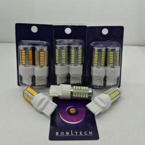 BOBLTECH Lampu Sein Mundur Mobil Led T20 W21W 5630-33 2 Kawat (Isi 2)