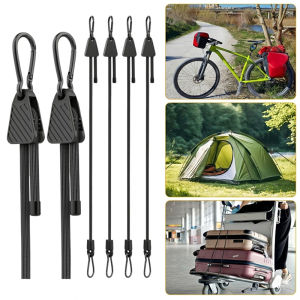 Seemetal xe dây Bungee 220lbs chịu lực cao cắm trại ngoài trời Cargo khuôn cắt bánh