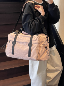 กระเป๋าเดินทาง RVZ ทรงพับได้ ความจุขนาดใหญ่ กระเป๋าใส่เสื้อผ้าออกกำลังกาย กระเป๋าใส่เดินทาง กระเป๋าถือแบบลำลอง