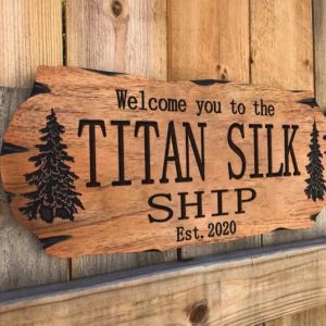 Creative Wooden Plaque Customized Solid Wood Carving Billboard Art Studio Logo Door Plate Wood Lettering Signboard