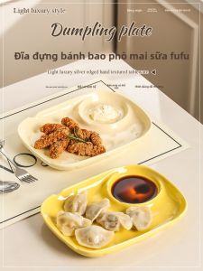 Mr.Snail | Đĩa Sứ Chuyên Dụng Cho Mì Ý Với Nước Chấm Giấm Sáng Tạo Và Đẹp Mắt