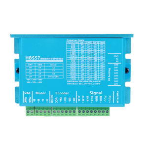 [Vktech] HBS57 Hybrid Servo Driver AC20-80V/DC24-70V Hybrid Servo Motor Driver Encoder 1000 Lines 2-Phase for Nema23/Nema24 Motor