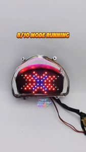 Stoplamp Running CB150R Old X Mode 8 10 Mode Running Lampu Rem LED Motor Variasi