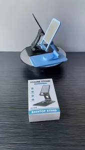 360° Rotating Desk Foldable Phone Holder Stand Multifunction Adjustable Desktop Pad Universal Table Stand