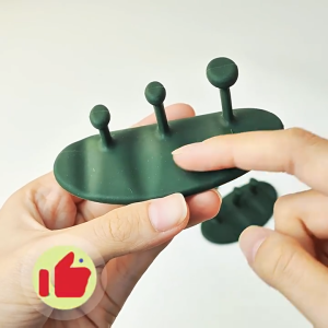 2Pcs Silicone Pull Up Grips Workout Gym Gloves For Dumbbell Barbell Hand Grips Elastic Ergonomic Grips